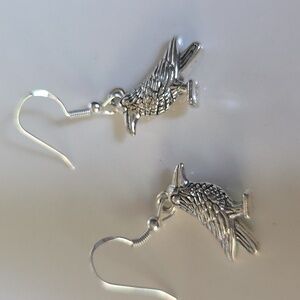Crow RAVEN EARRINGS 925S Post